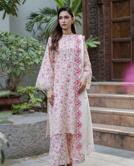 Zellbury Unstitched Chikankari-D34096
