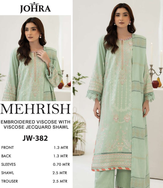Johra Mehrish Emb Viscose -JW-382
