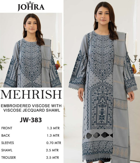 Johra Mehrish Emb Viscose -JW-383