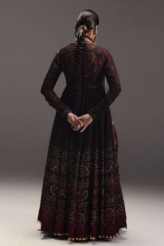 Zara Shahjahan Anarkali Lawn-D07