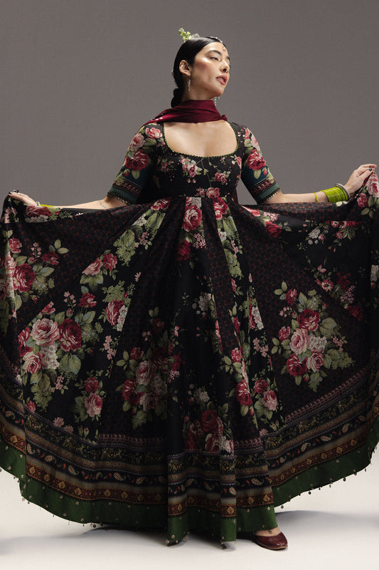Zara Shahjahan Anarkali Lawn-D05