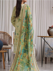 Zynah Chikankari Lawn-D407