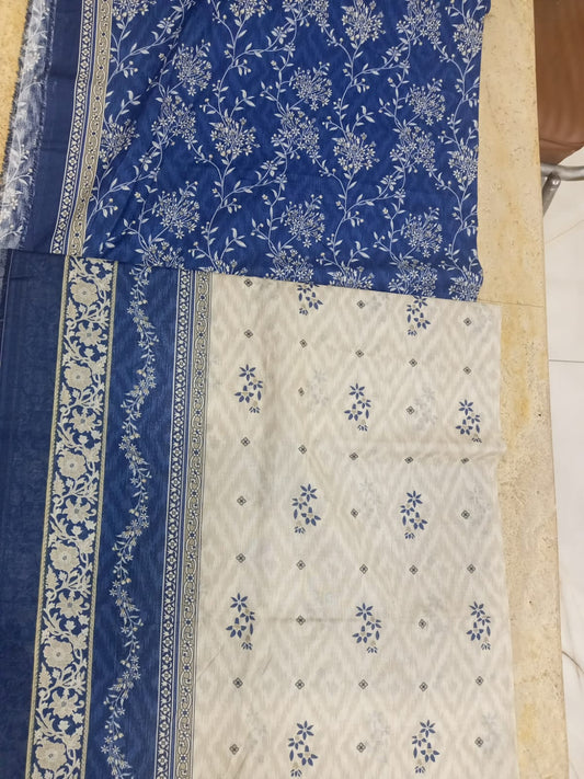 Bin Saeed Printed Cotton-D04