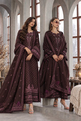 Noor Emb Winter Pashmina Shawl-D10