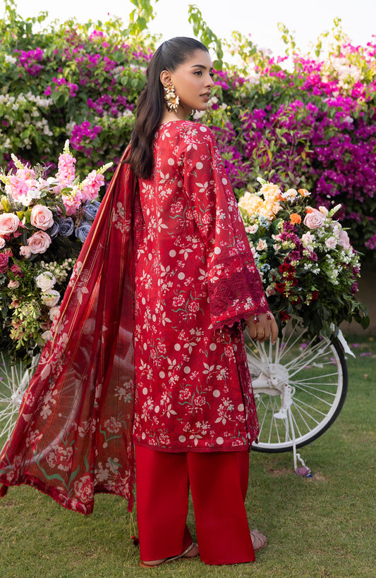 Al Zohaib Appliquekari Emb Lawn-D05