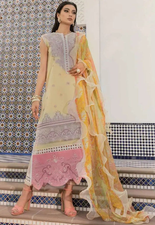 Mushq Hemline Lawn-D01B