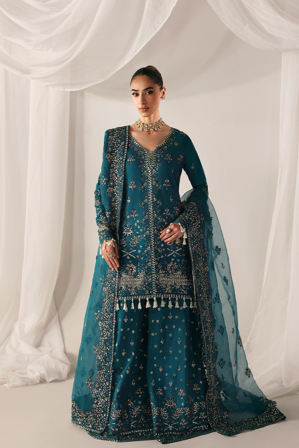 Eman Adeel Serein Luxe Silk-D08