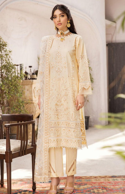 Meharma By Farasha Embroidered Lawn