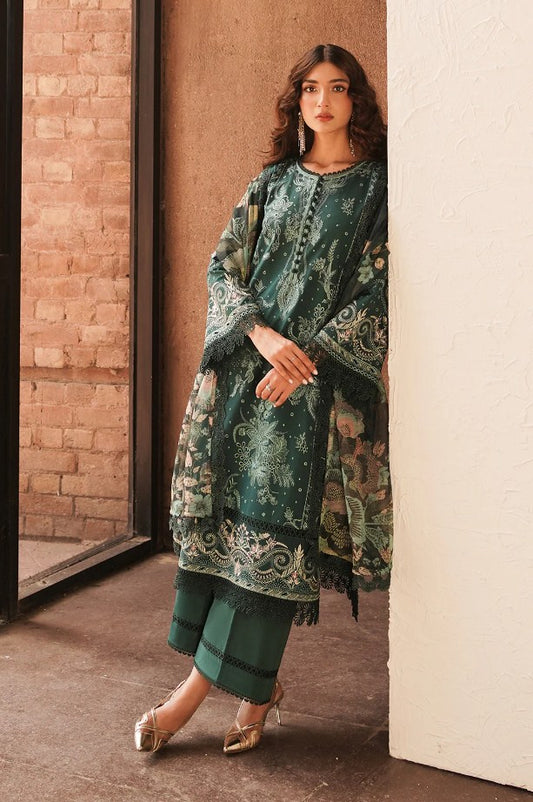 Afrozeh Chikankari Lawn-D714