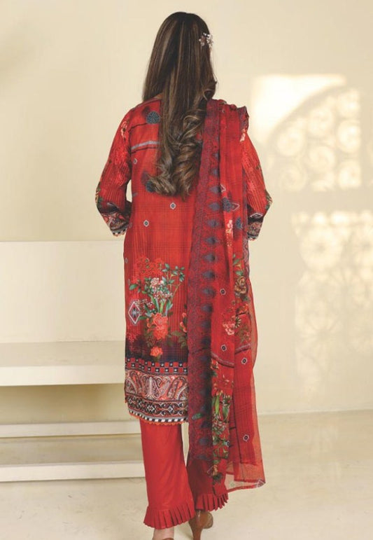 Zarsha Emb Lawn-D7589