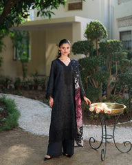 Neeshay Printkari Lawn-SABLE