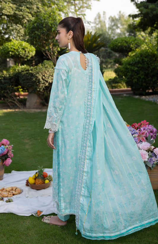 Al Zohaib Appliquekari Emb Lawn-D08