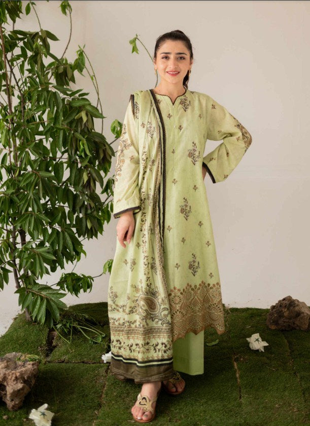 Kaira Emb Lawn-D-8691