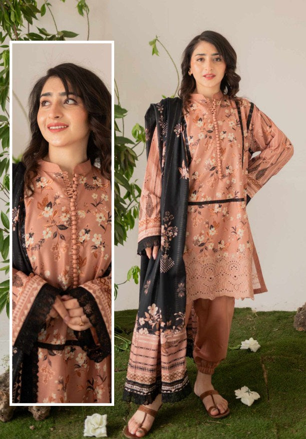 Kaira Emb Lawn-D-8700