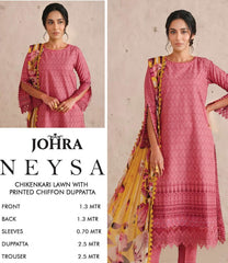 Johra Neysa Chikankari Lawn-JS-87