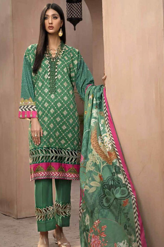 Jahanara Embroidered Lawn