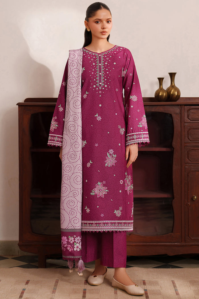 Farasha Meline Viscose-Berry Blush