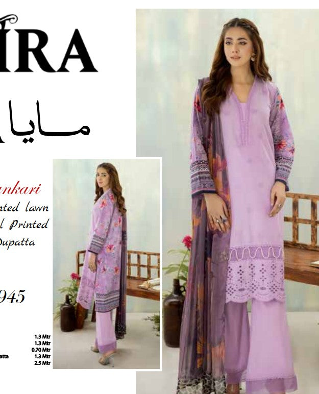 Johra Maya Chikankari Lawn-JH -945