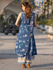 Mahnur Broadway Printkari-BW-003