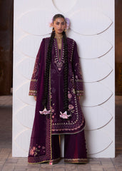 Hussain Rehar Zan SS Lawn-Banafsh