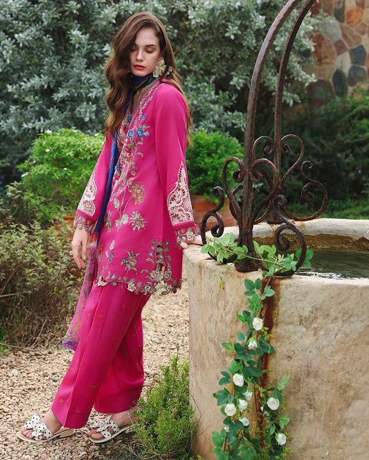 Mushq Hemline Secret Garden Lawn-D07