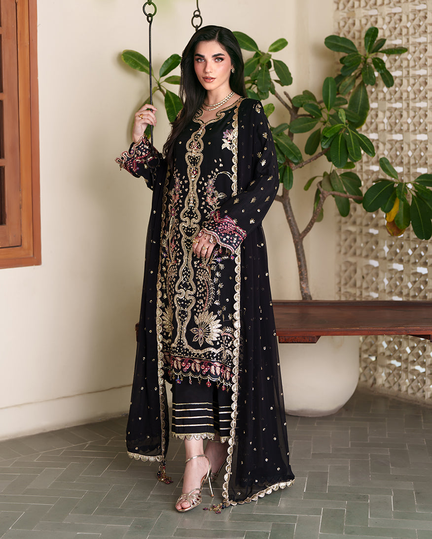 Roheenaz Mah-E -Noor Silk-Chandni