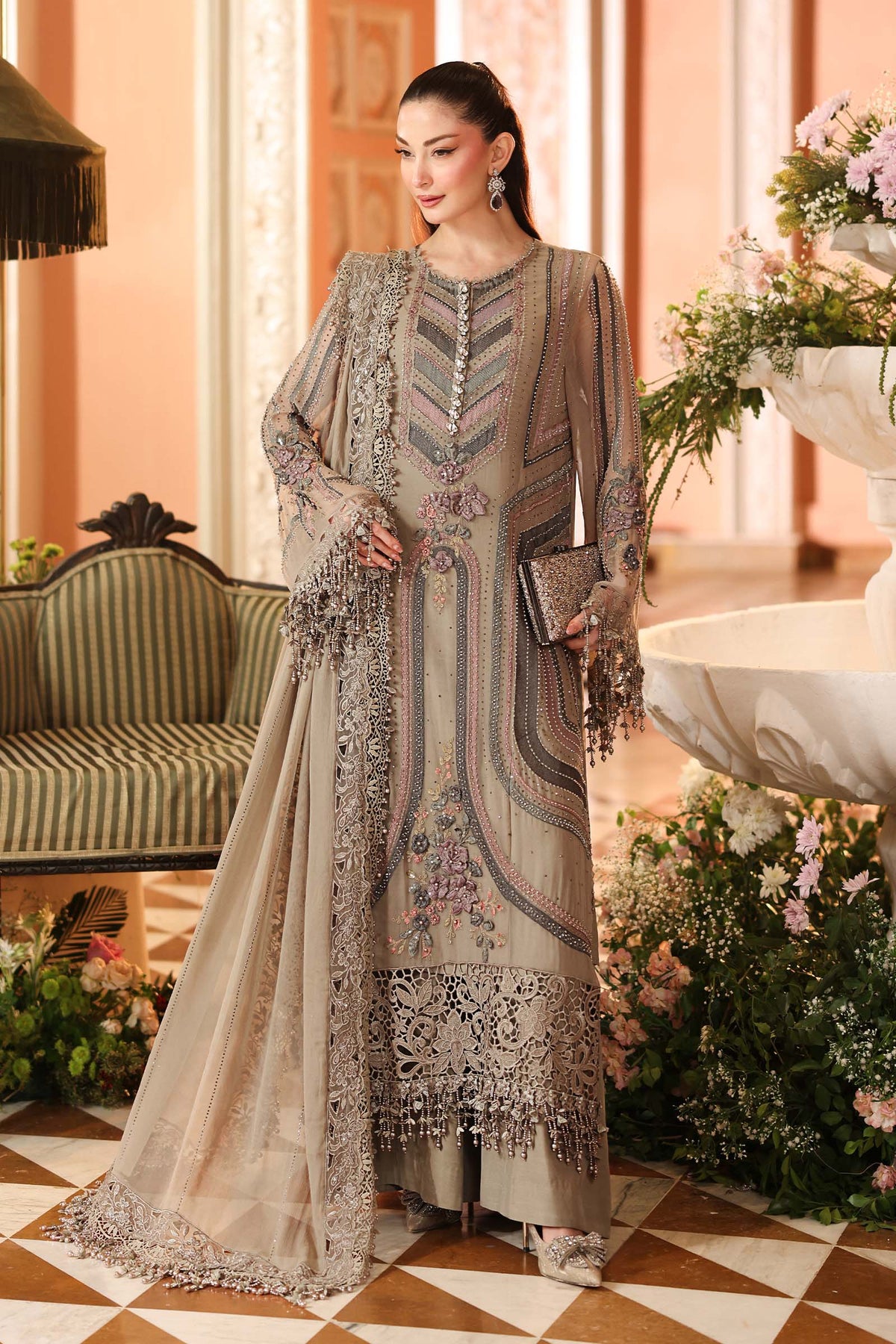 Maria.B Royale Tea Affair Chiffon-D201