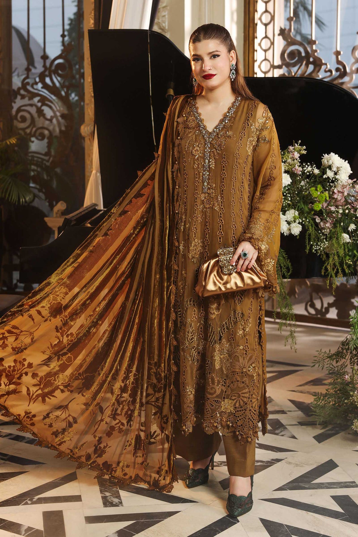 Maria.B Royale Tea Affair Chiffon-D205