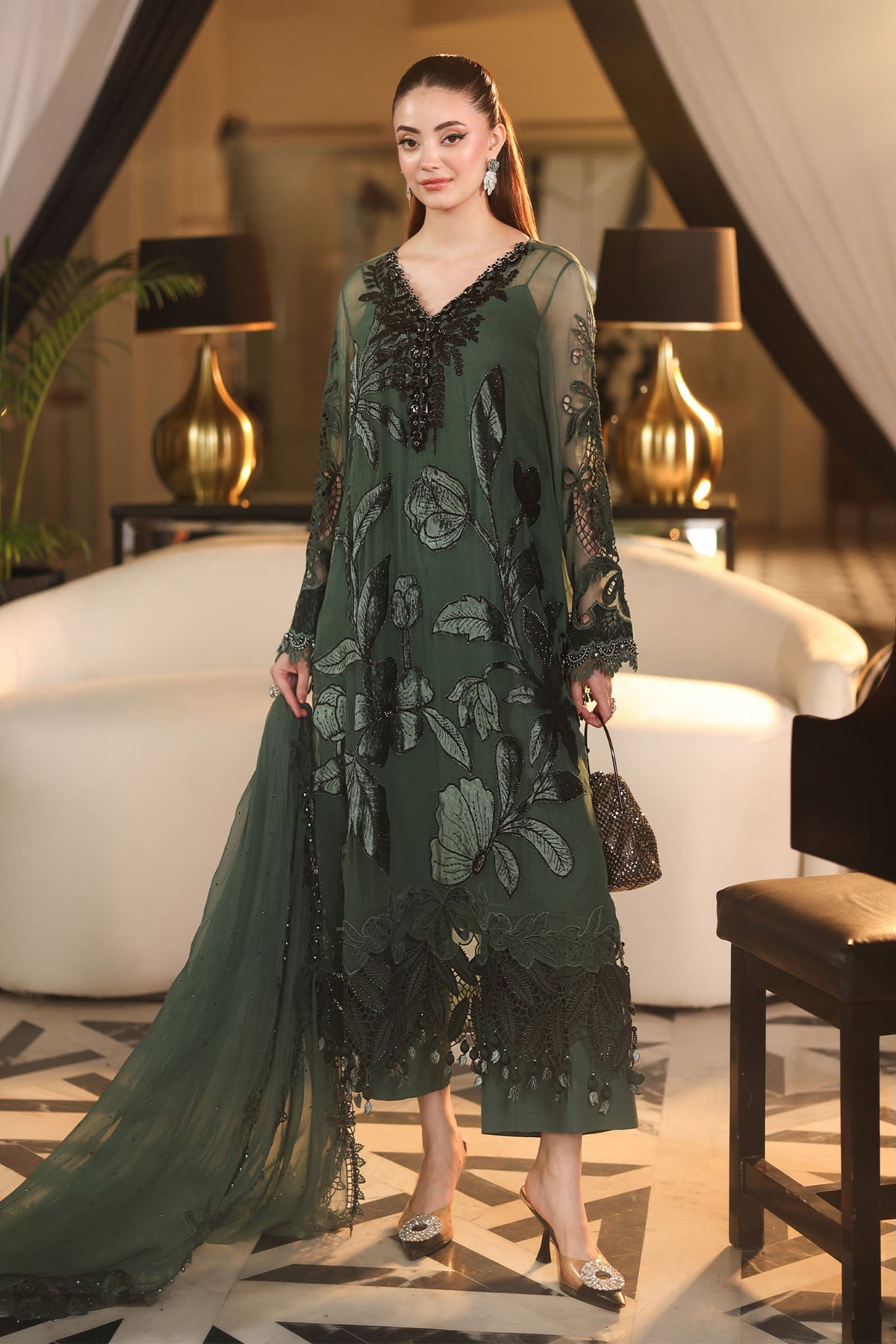 Maria.B Royale Tea Affair Chiffon-D207