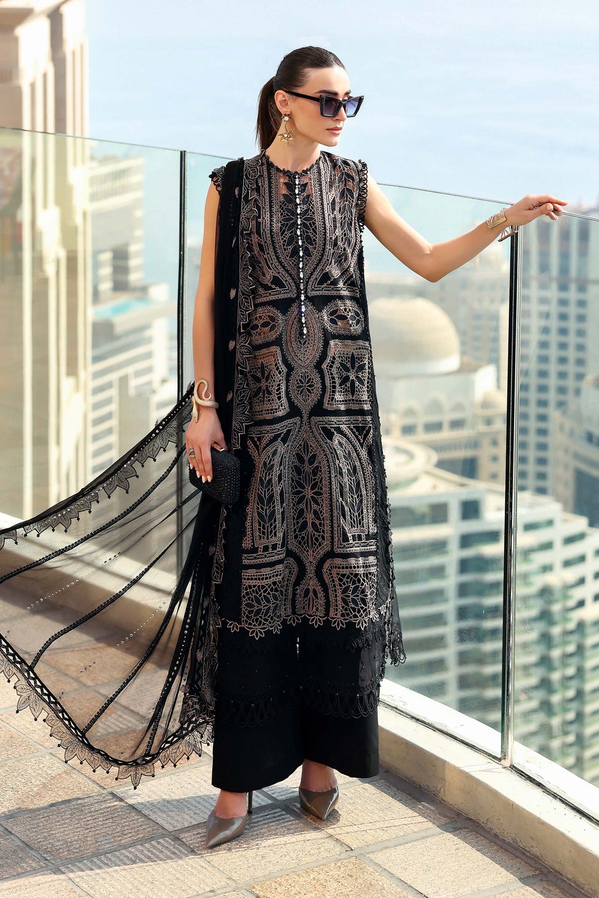 Maria.B Luxury Lawn-D08B