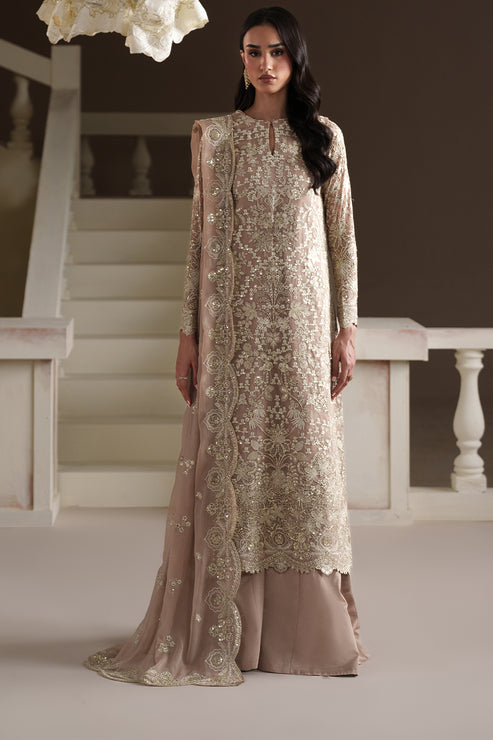 Eman Adeel Modern Heirloom Chiffon-PEARL REVERIE