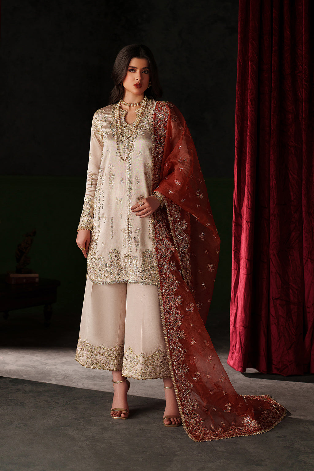 Eman Adeel Verve Silk Edit-Poise