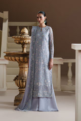 Eman Adeel Modern Heirloom Chiffon-BLUE VERSE