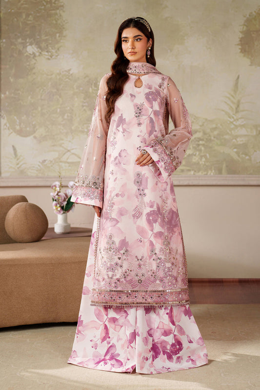 Zaneera Printed Emb Formals-D06