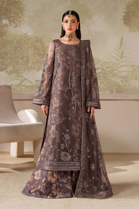 Zaneera Printed Emb Formals-D08