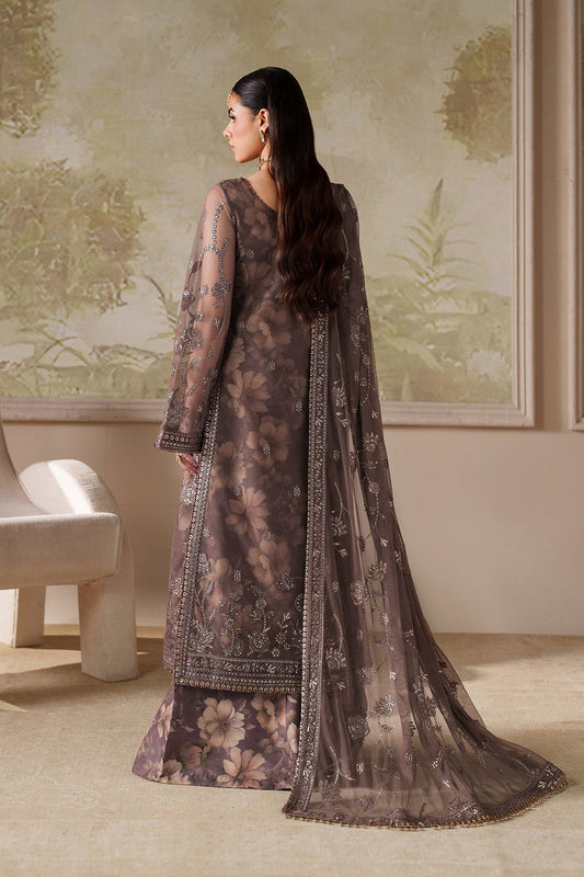 Zaneera Printed Emb Formals-D08