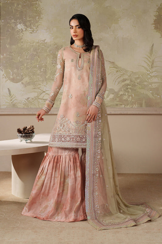 Zaneera Printed Emb Formals-D04