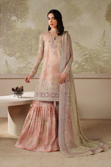 Zaneera Printed Emb Formals-D04