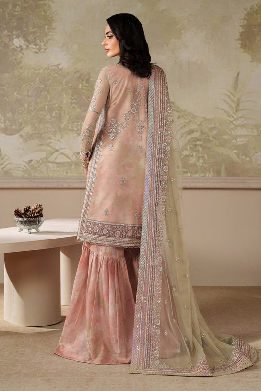 Zaneera Printed Emb Formals-D04
