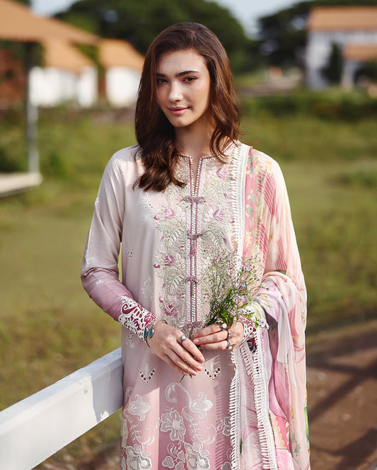 Mushq Solace Ombre Chikankari-D09