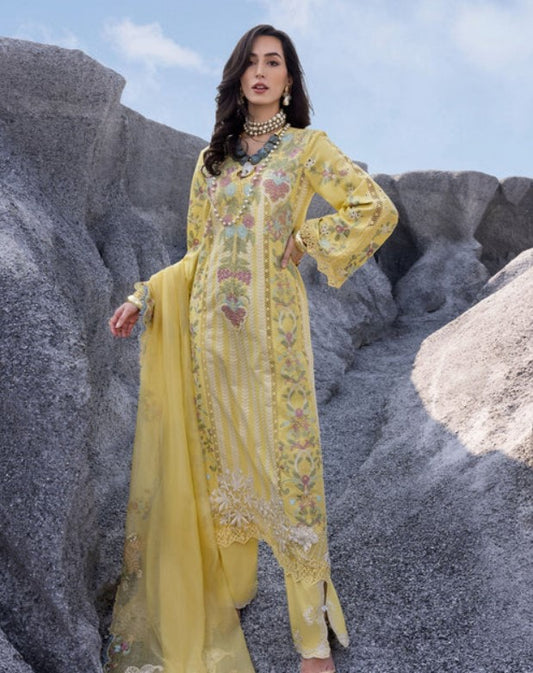 Saira Shakira Luxury Lawn-DILARA-B