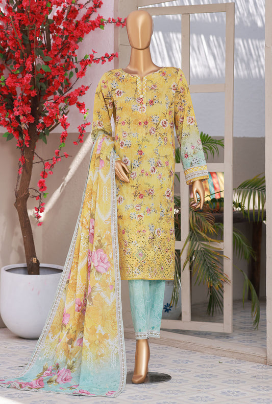 Elegant by HZ Textiles Emb Lawn-EC-1012