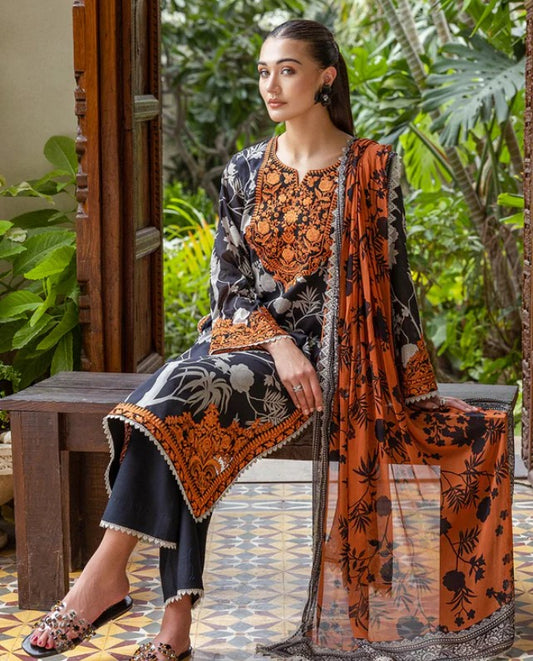 Zainab Chottani Tahra Lawn-Efra