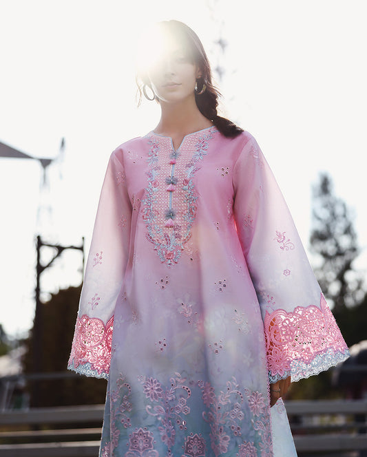 Mushq Solace Ombre Chikankari-D07