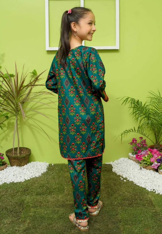 Modest Lawn Kids Wear-D8115