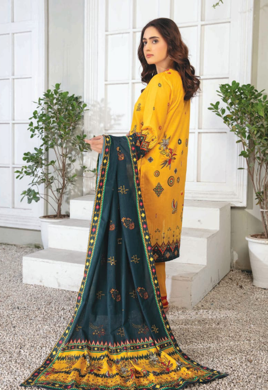 Chashni Embroidered Fancy Lawn-D10