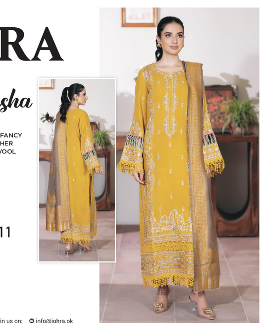 Johra Marsha Emb Peach Leather JW-311