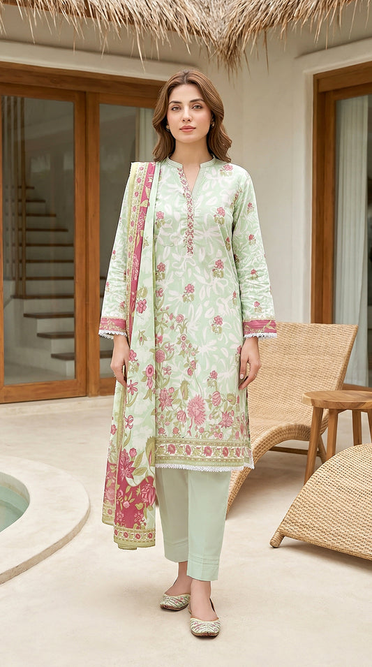 LSM Summer Prints Lawn- LG-SG-0114
