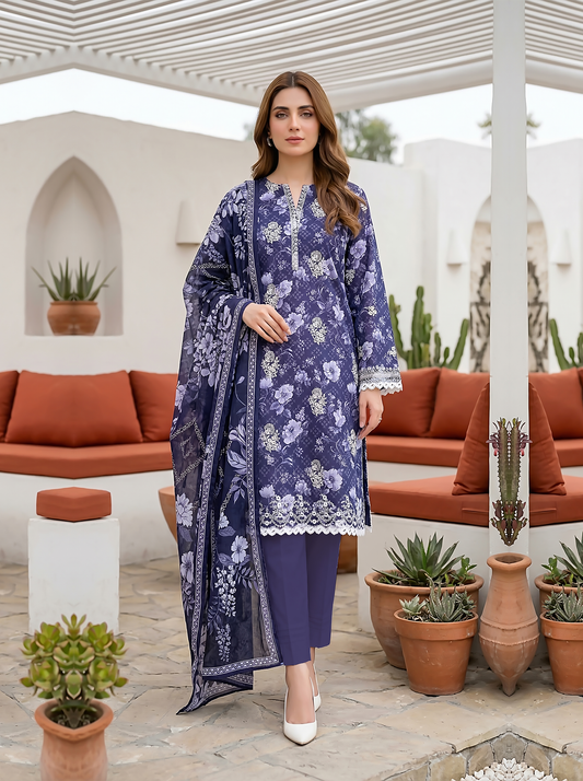 LSM Komal Emb Lawn-LG-SG-0121