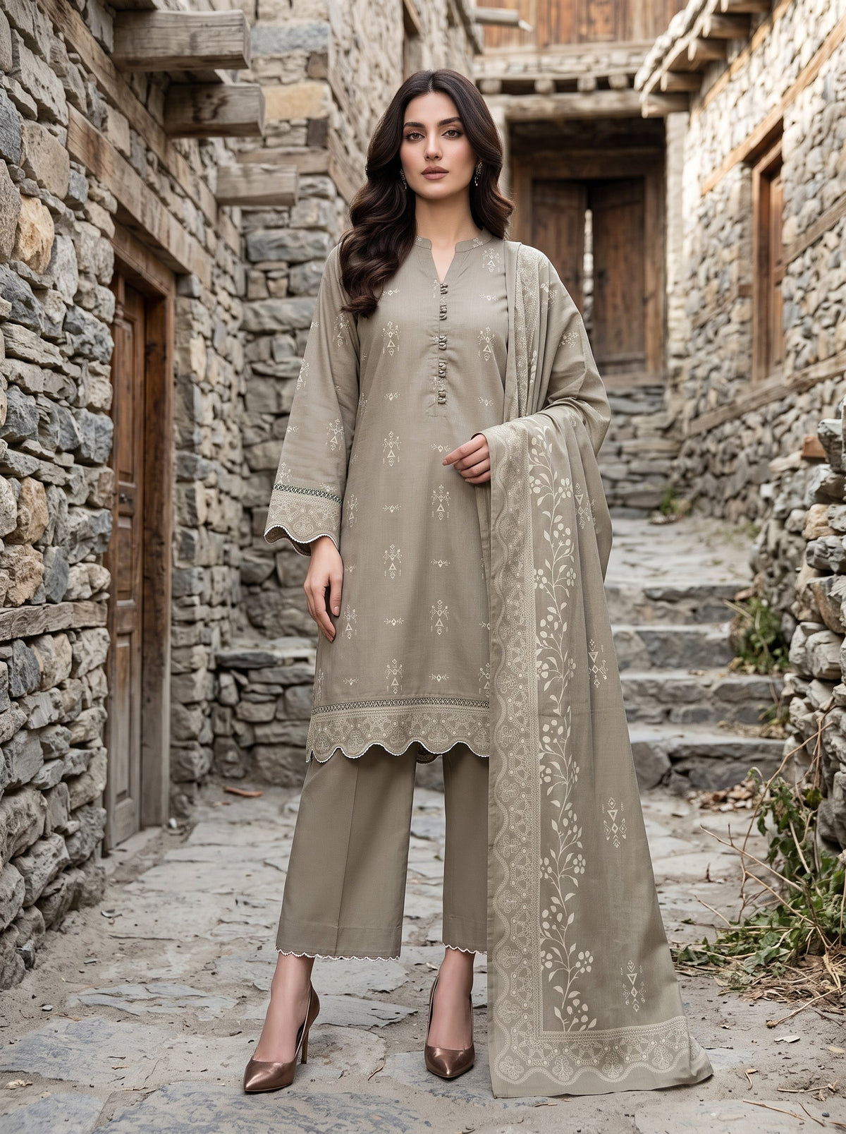 Lakhany Pashmina-LG-RK-0196-A